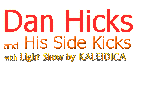 Dan Hick and the Side Kicks