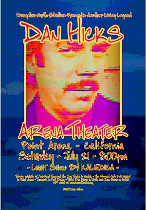 Dan Hicks Poster